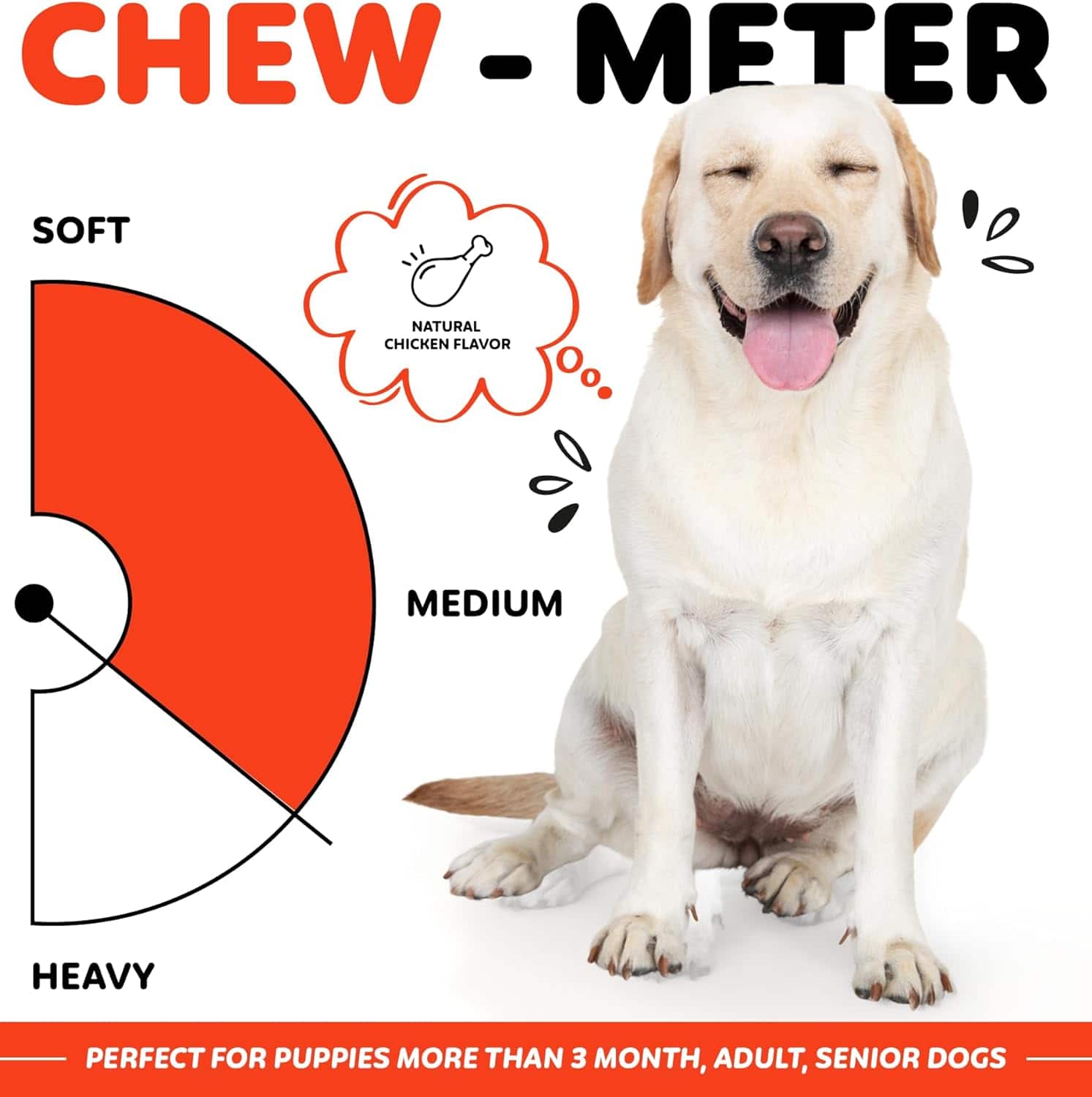 Wootsy Chicken Jerky Wrapped Rawhide Sticks 6